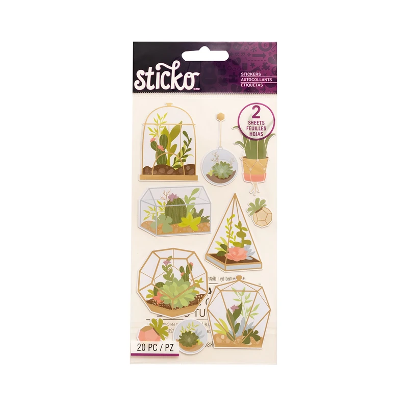 Calcomania Sticko Succulent
