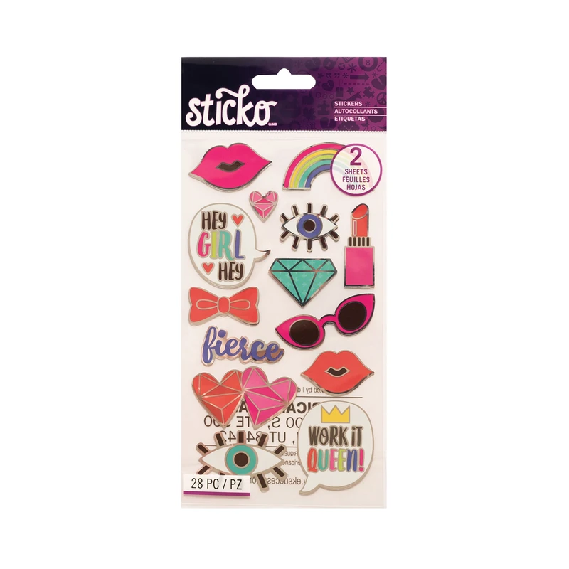 Calcomania Sticko Girly