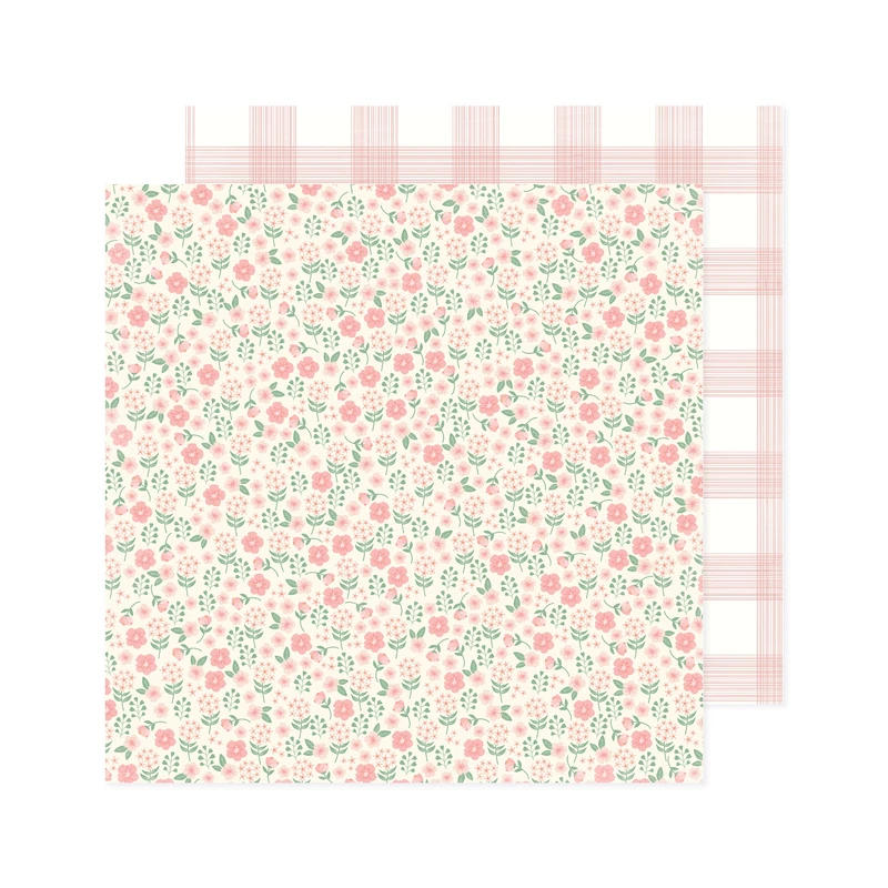 Cartulina Diseño 12X12  Floral American Crafts