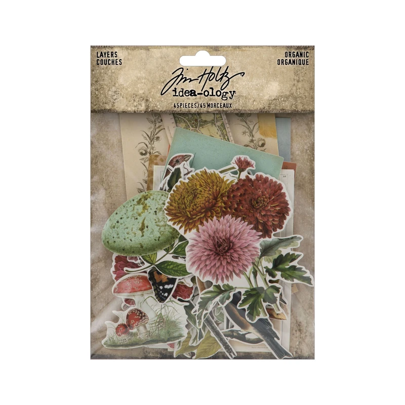 Troqueles Set Organic Tim Holtz