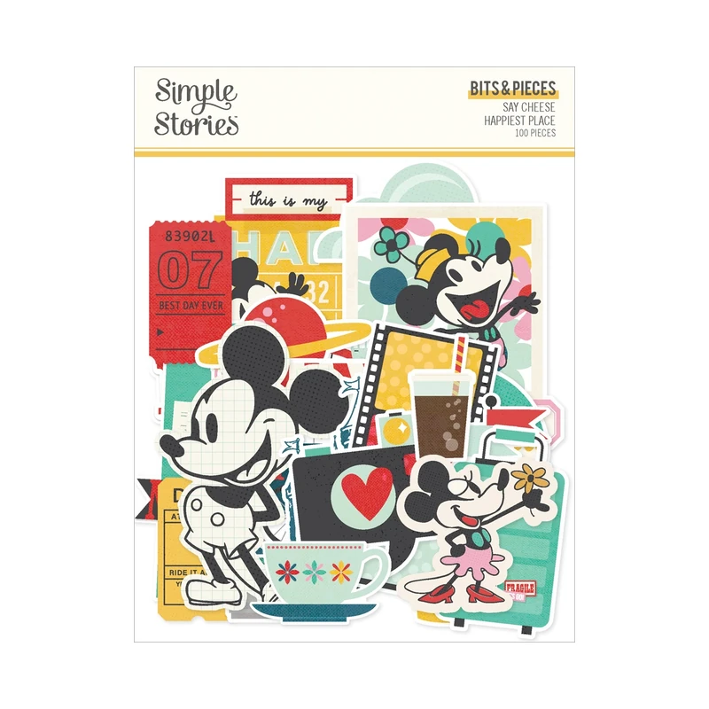 Troqueles Set Mickey-Minnie Simple Stories