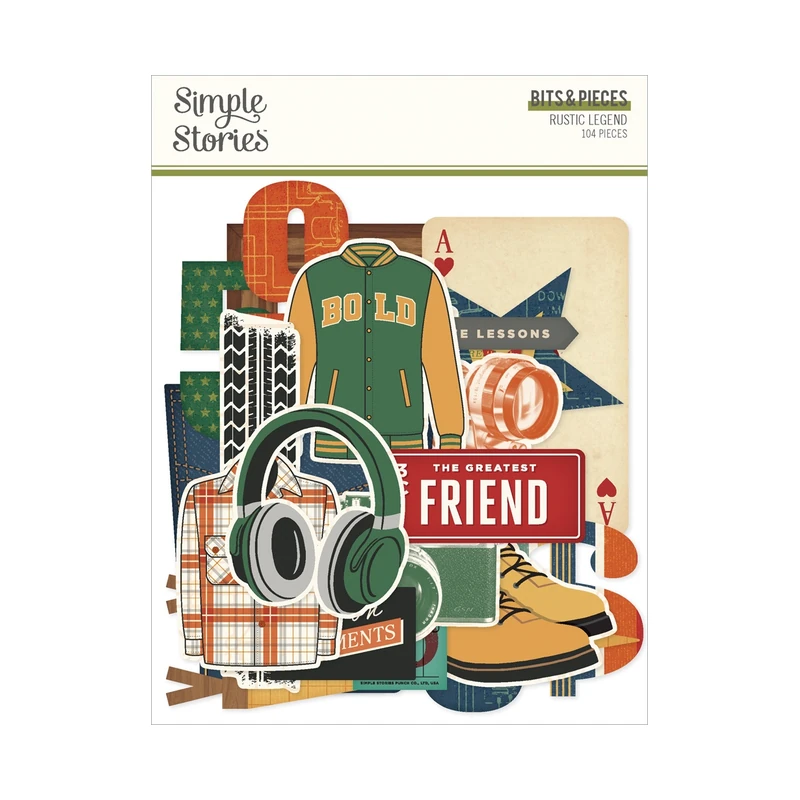 Troqueles Set Rustic Legend Simple Stories