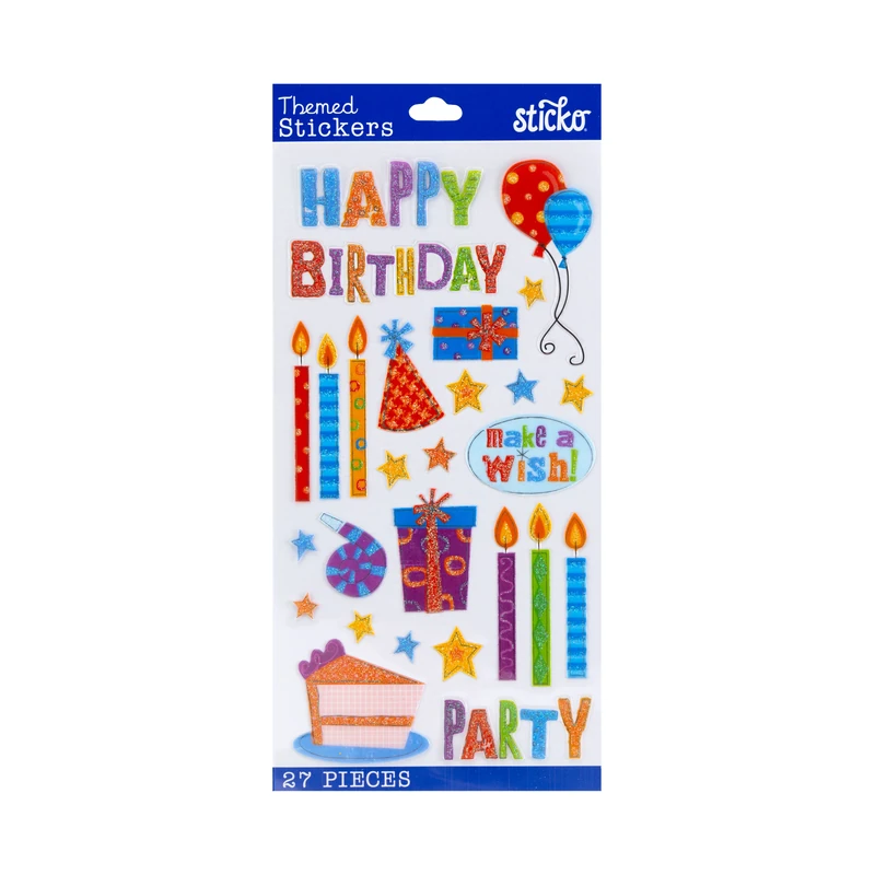 Calcomania Sticko Birthday Party