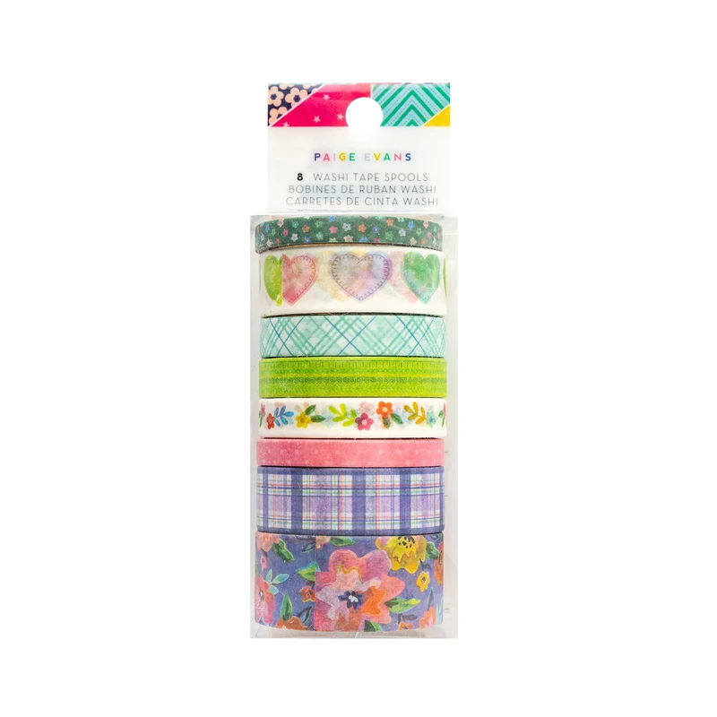 Washi Tape Pqt8 Blooming Wild American Crafts