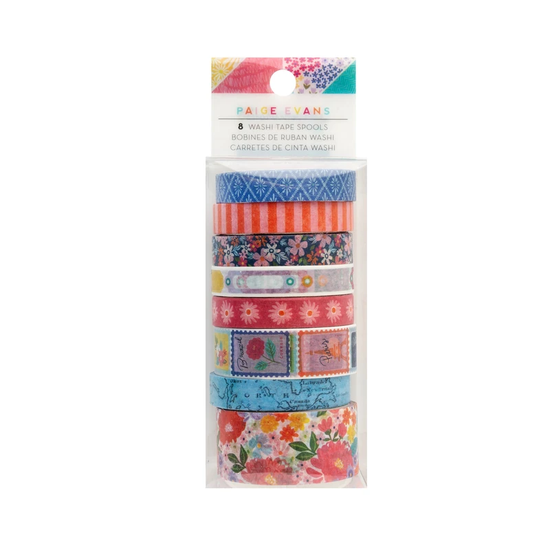 Washi Tape Pqt8 American Crafts