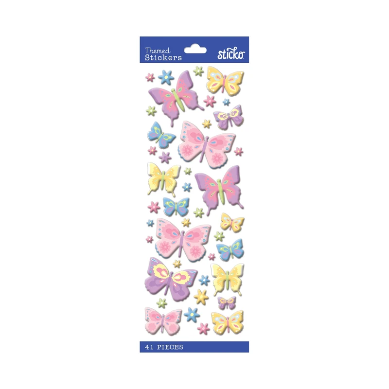 Calcomania Sticko Butterflies