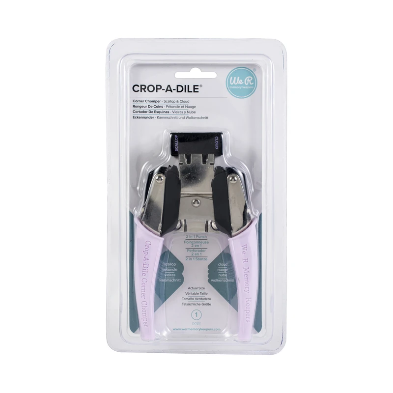 Recorta Esquinas Crop-A-Dile Scallop & Cloud We R