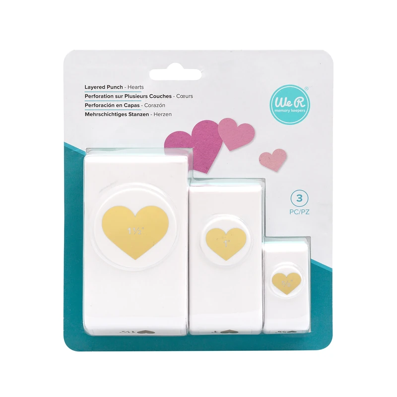 Perforadora We R Diseño Corazon 1   1 1/2   5/8