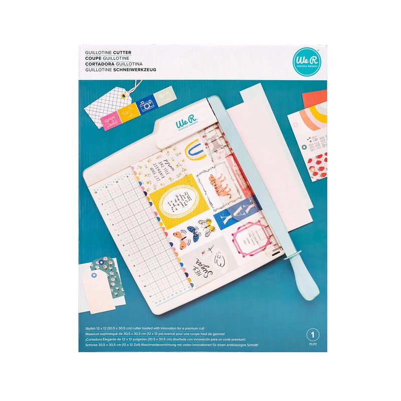 Guillotina 12X12  Azul 10Hjs We R