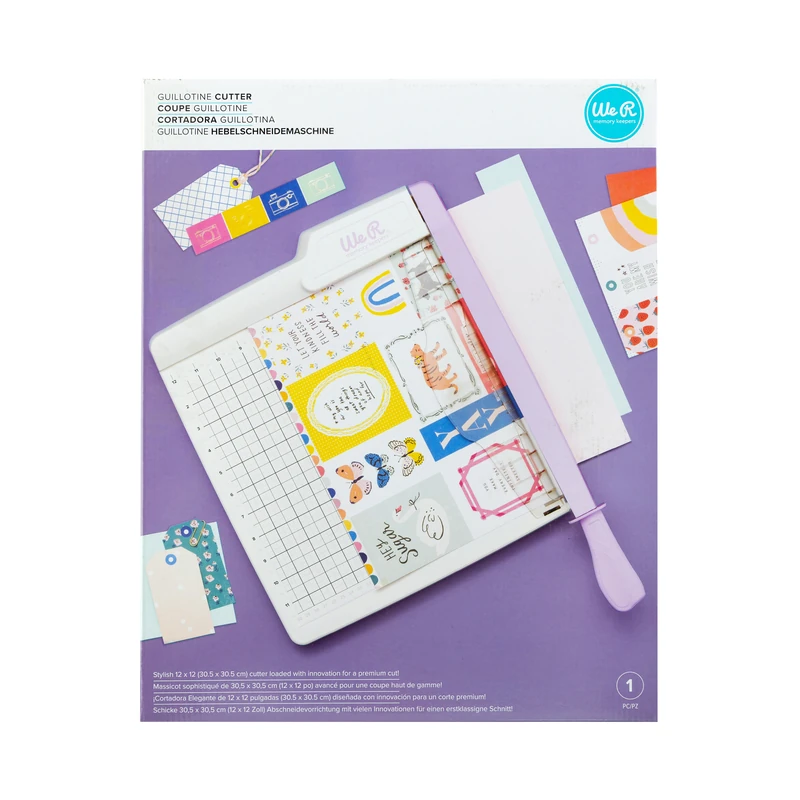 Guillotina 12X12  Lila 10Hjs We R