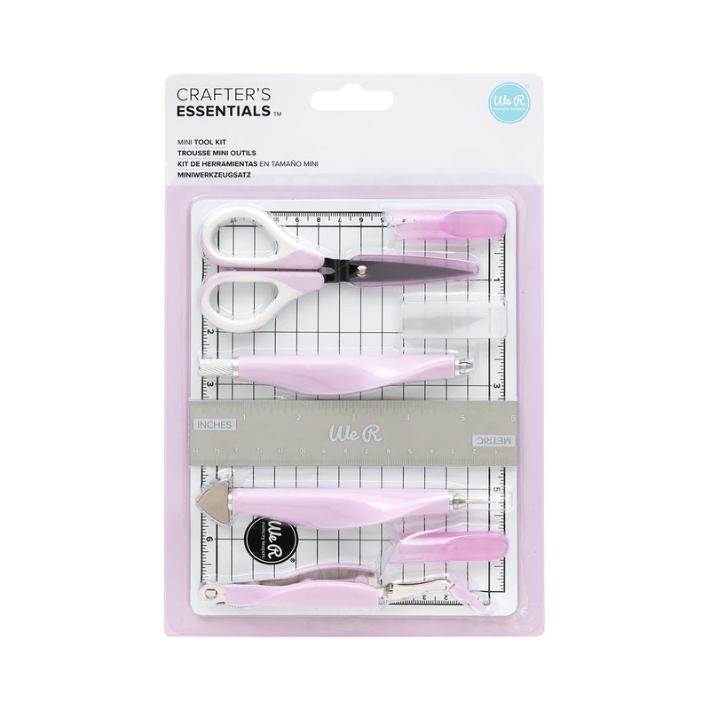 Juego De Herramientas Esenciales Mini We R Lila