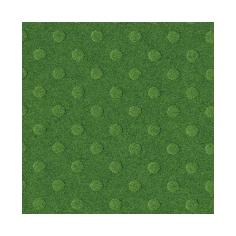 Cartulina Textura 12X12  Punteado Verde Billar Bazill