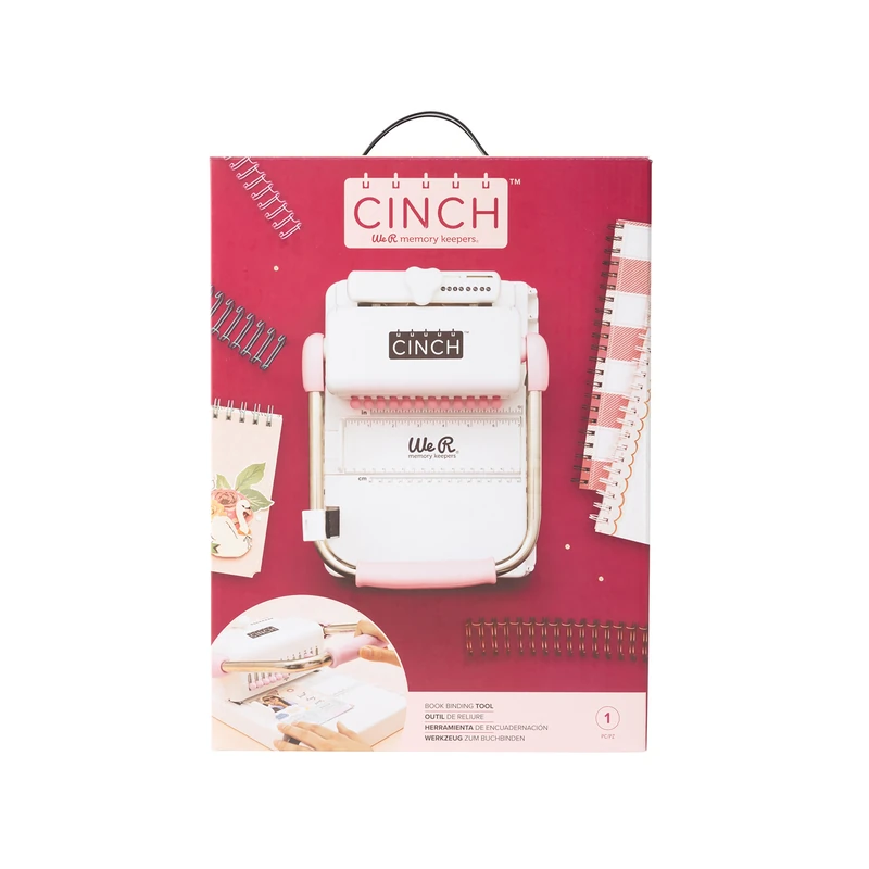 Encuadernadora Cinch V2 Rosado We R