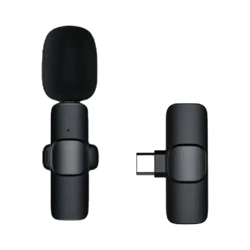 Microfono Inalambrico K9 Usb-C Para Android Negro
