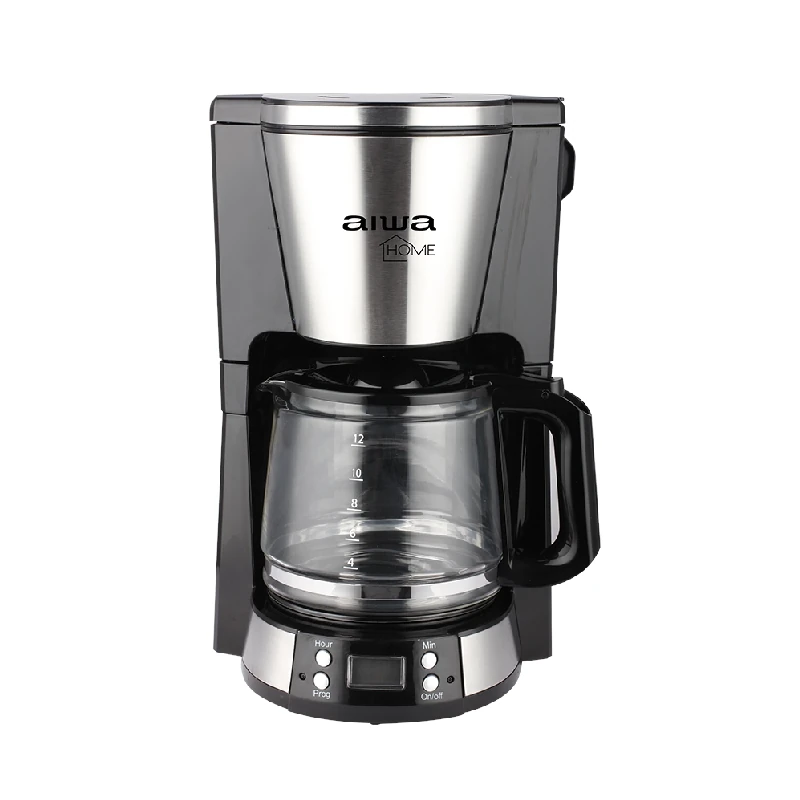 Percoladora 12 Tazas Acero Inox Aiwa