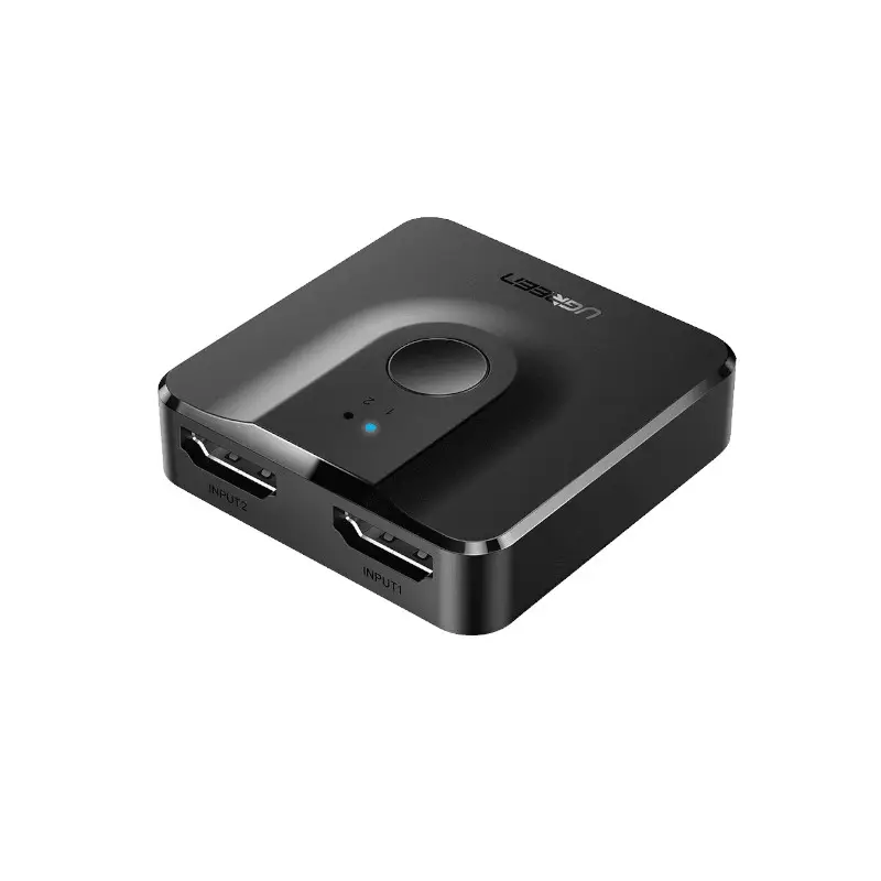 Switch Conmutador 2 Puertos Hdmi 4K Cm217 Ugreen