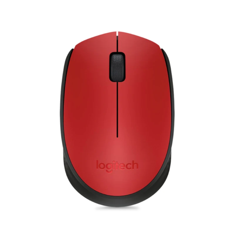 Mouse Logitech Inalambrico Rojo M170