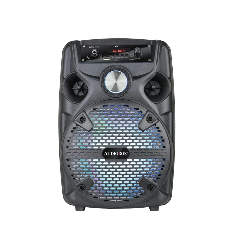 Parlante Amplificador 8  1100W Inalambrico Microfono  Tripode Audiobox
