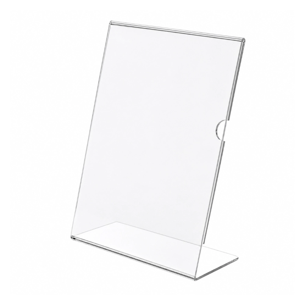 Display de Acrílico tipo L  Tamaño A3