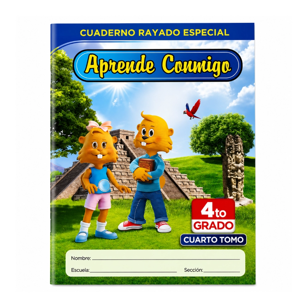 Cuaderno Aprende Conmigo Iv Gr T Iv