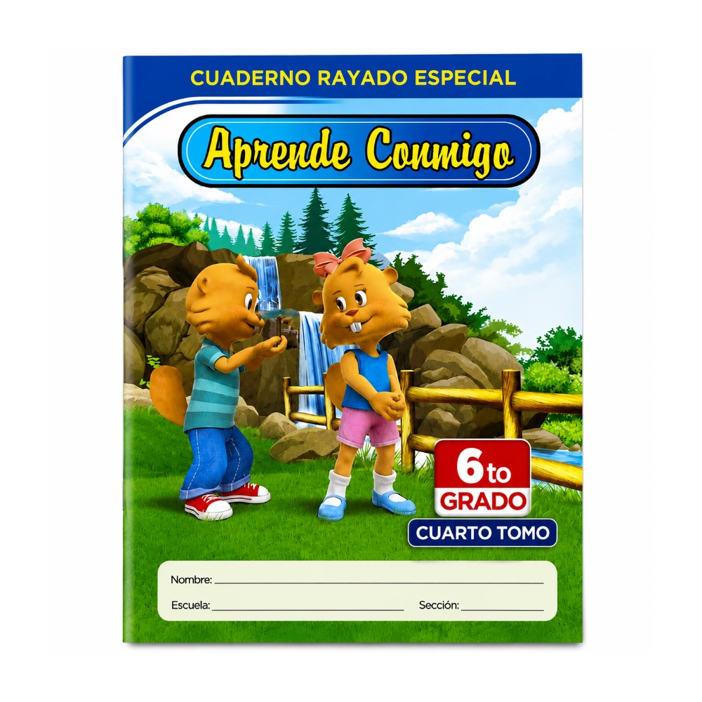 Cuaderno Aprende Conmigo Vi Gr T Iv