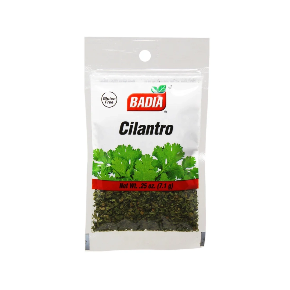 Condimento Badia Cilantro Sobre 0.25 Oz