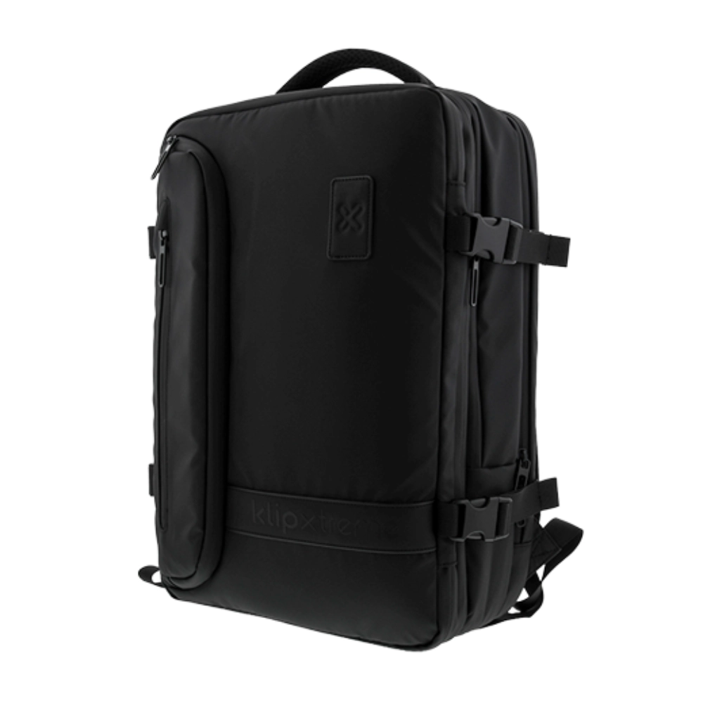 Mochila Lt 15.6  Negro De Viaje Klipx Knb-975