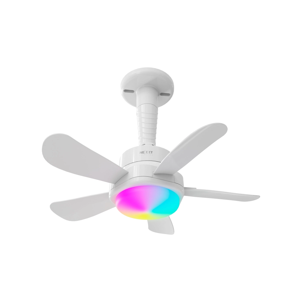 Ventilador De Techo Inteligente Con Lampara Rgb Nha-F100 Nexxt