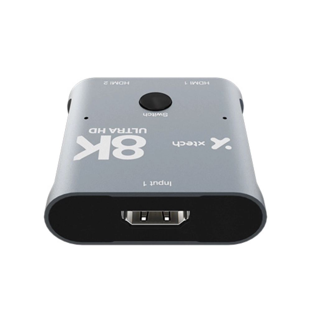 Switch 2 Puertos Hdmi 8K Bidireccional Xha-440 Xtech