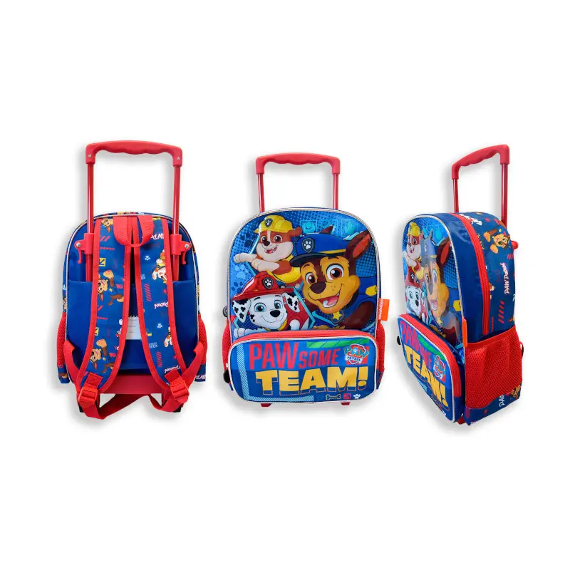Mochila Con Rodos Paw Patrol 14  P2301