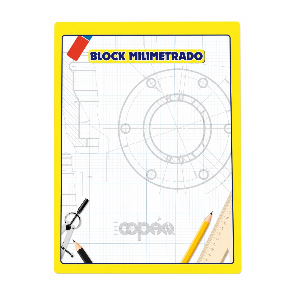 Block Milimetrado Copan 50 Hj Vegetal