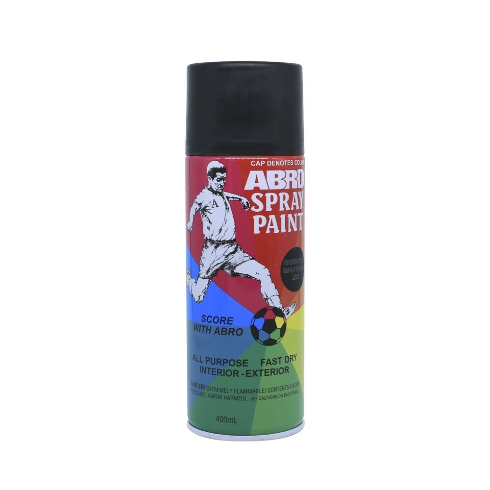 Pintura En Spray Negro 202
