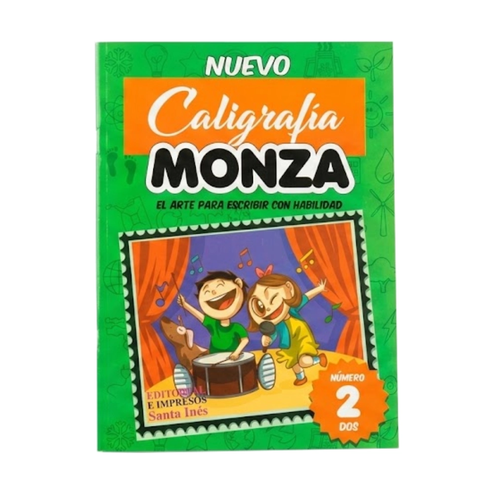 Cuaderno De Caligrafia Grado 2 Monza