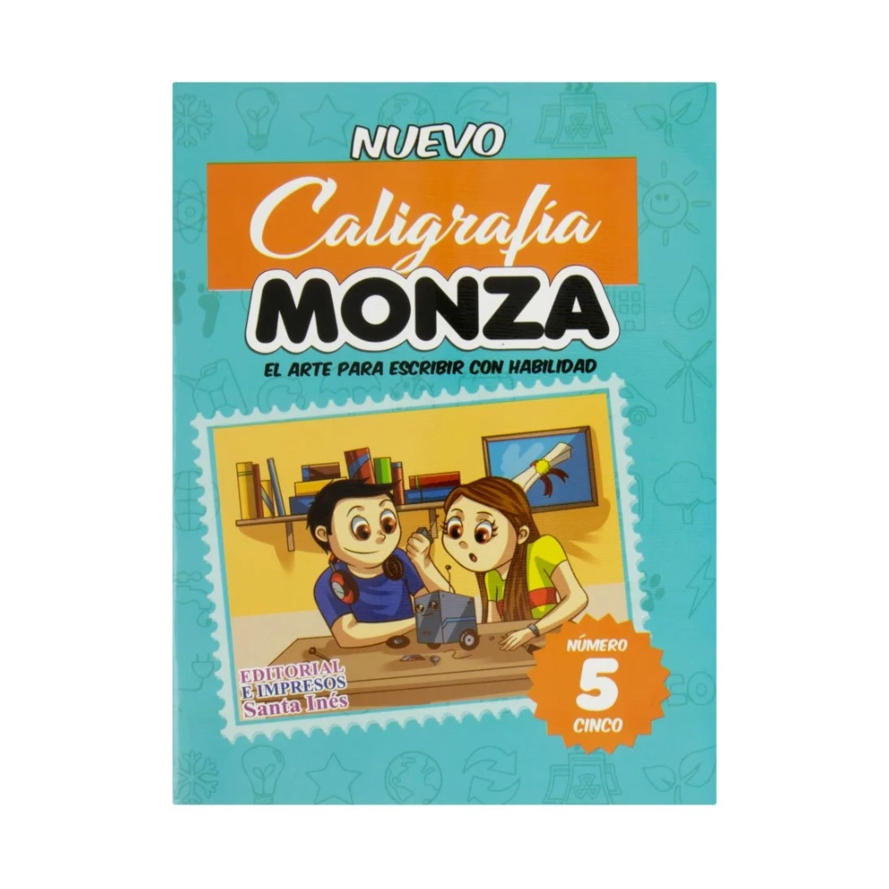 Cuaderno De Caligrafia Grado 5 Monza