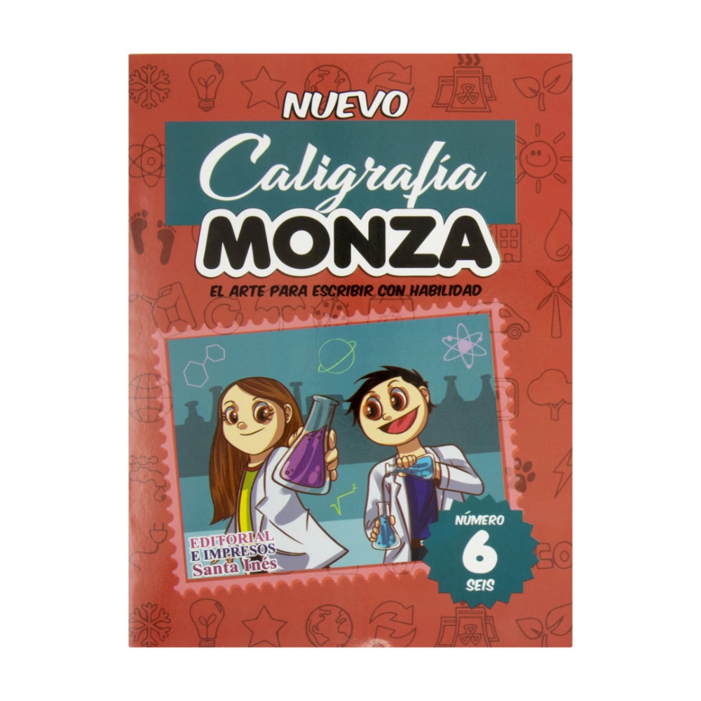Cuaderno De Caligrafia Grado 6 Monza