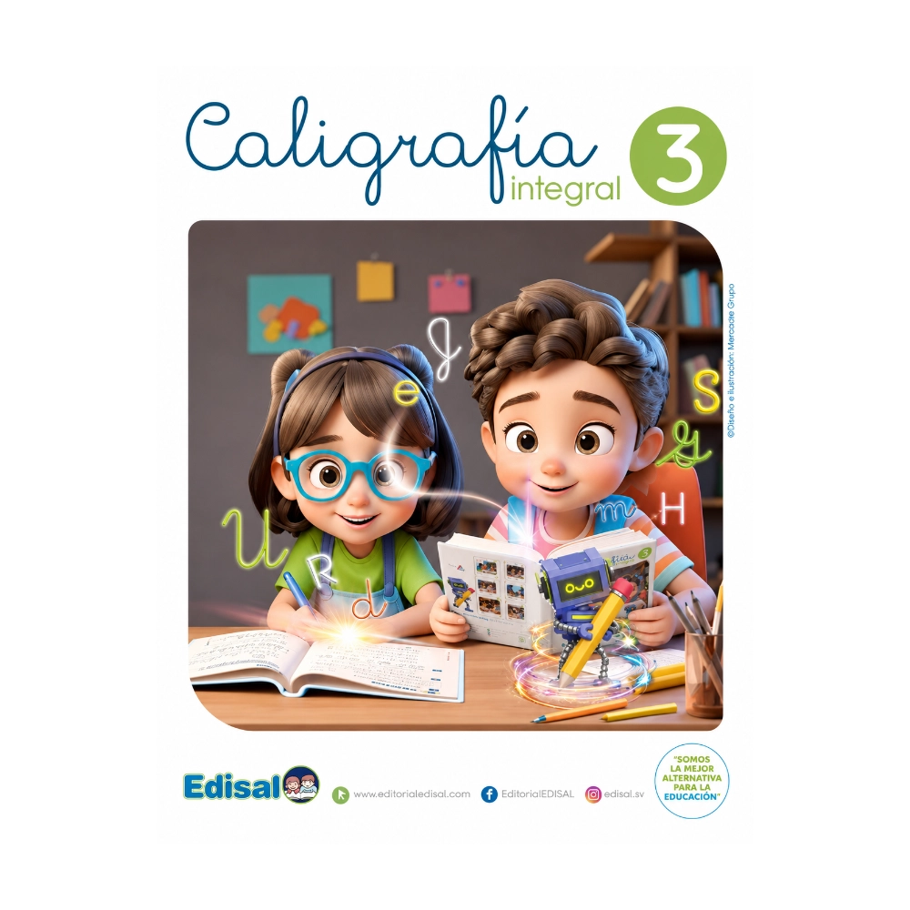 Cuaderno Caligrafia Integral 3Er Grado