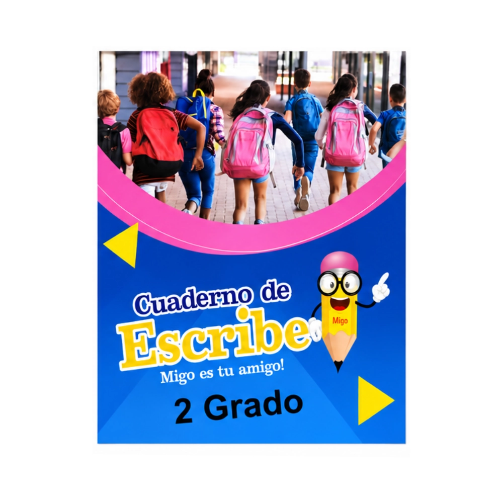 Cuaderno Escribe Conmigo 2do Grado