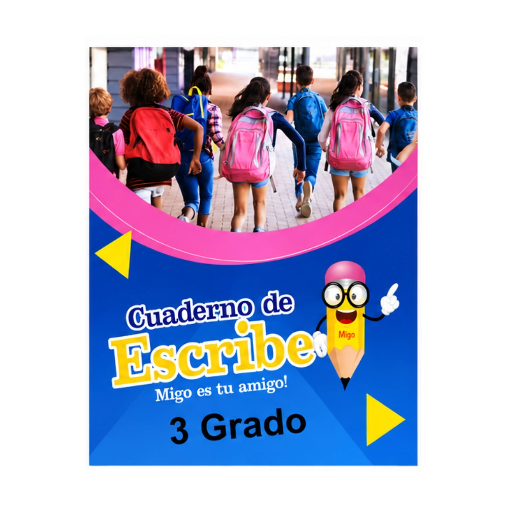 Cuaderno Escribe Conmigo 3er Grado