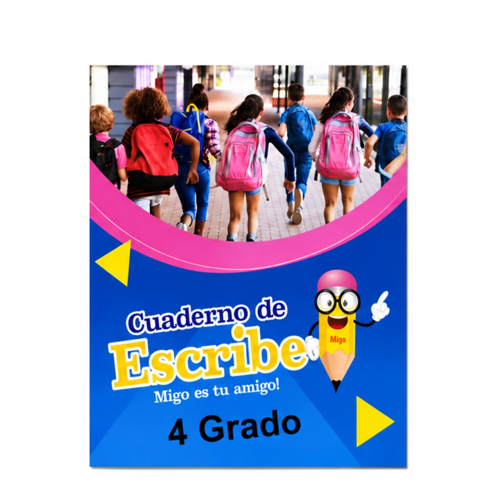 Cuaderno Escribe Conmigo 4to Grado