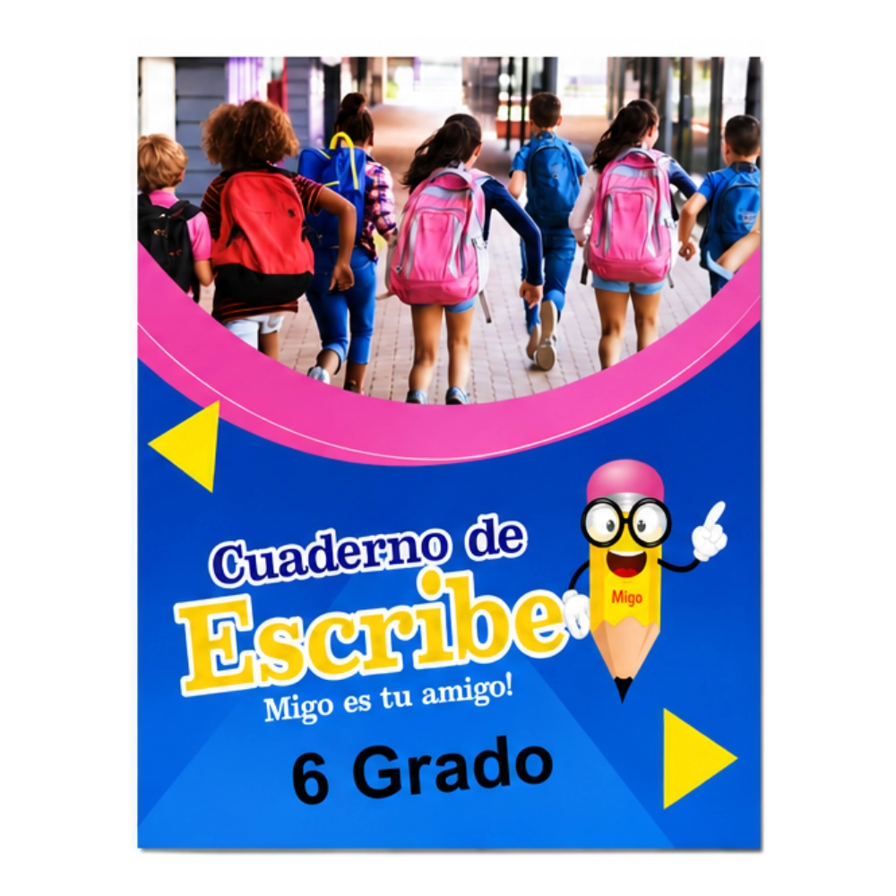 Cuaderno Escribe Conmigo 6to Grado