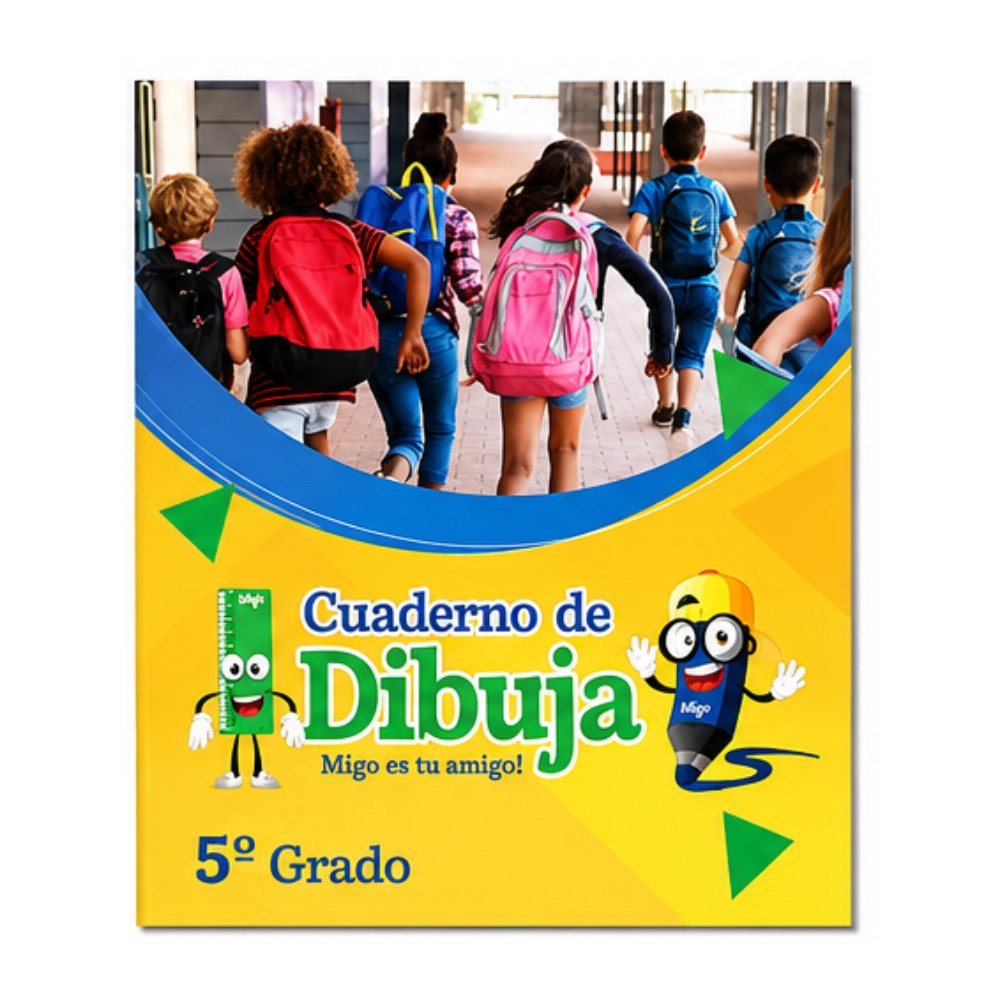 Cuaderno Dibuja Conmigo 5to Grado