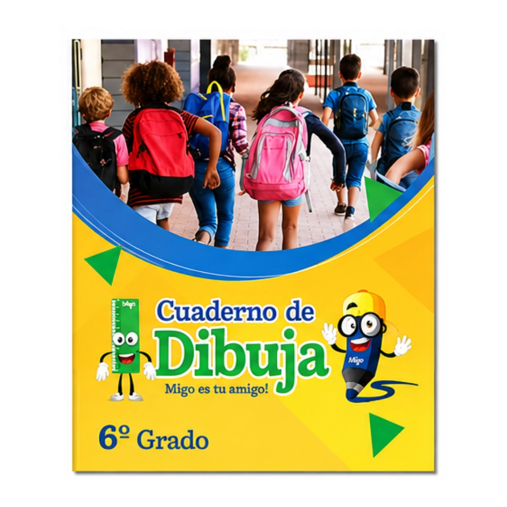 Cuaderno Dibuja Conmigo 6to Grado