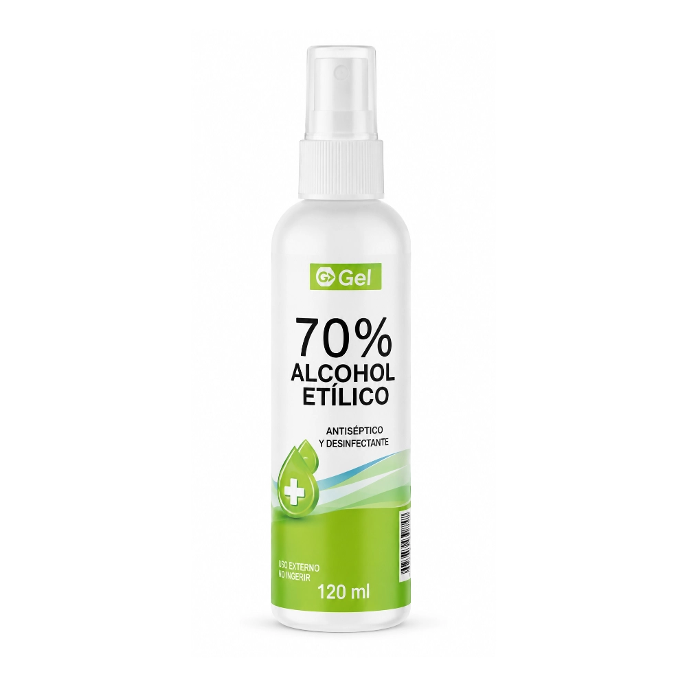 Alcohol 70% En Spray Hush Fresh 120Ml