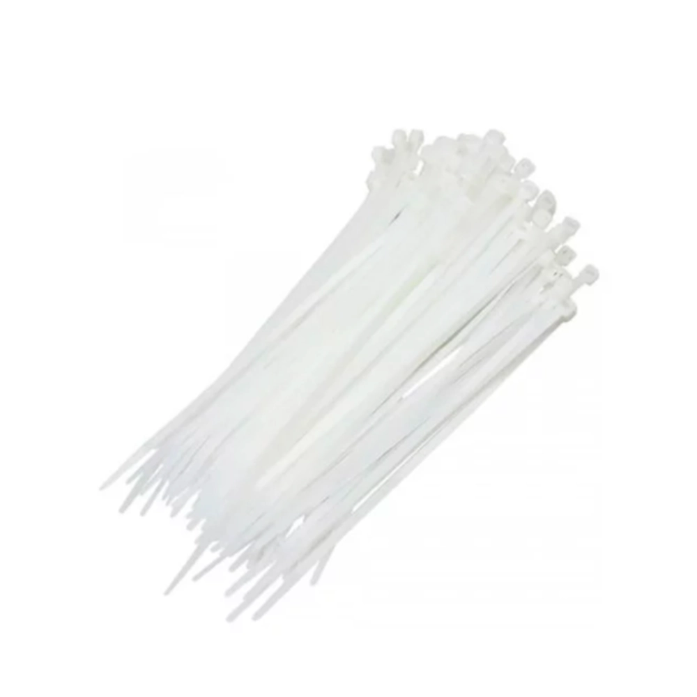 Abrazadera Ajustable Plastica 10  50 Pcs Transparente Vikingo