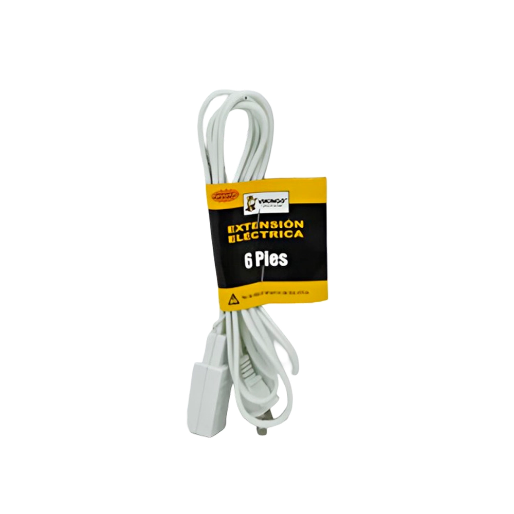 Extension Electrica 6’/2M Blanca Vikingo 8-800801An