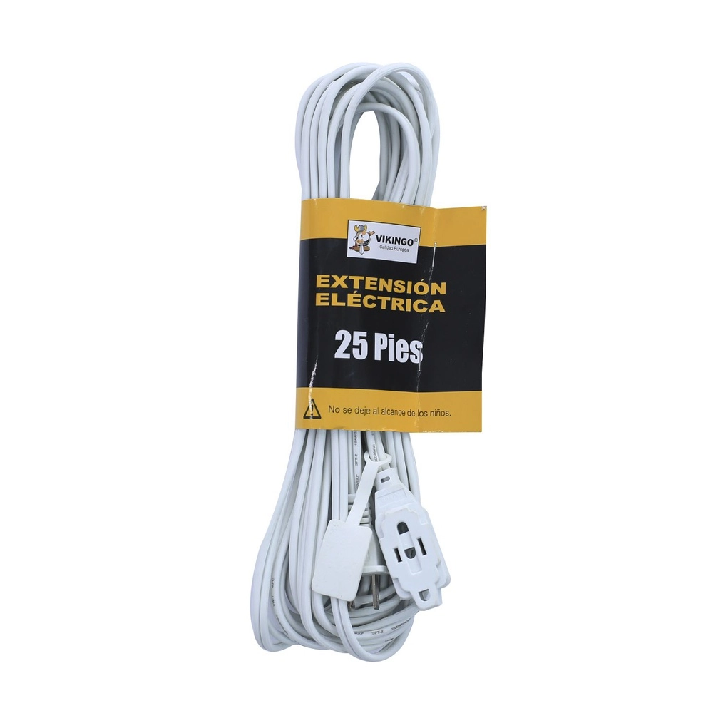 Extension Electrica 25’/7.6M Blanca Vikingo 8-800806N