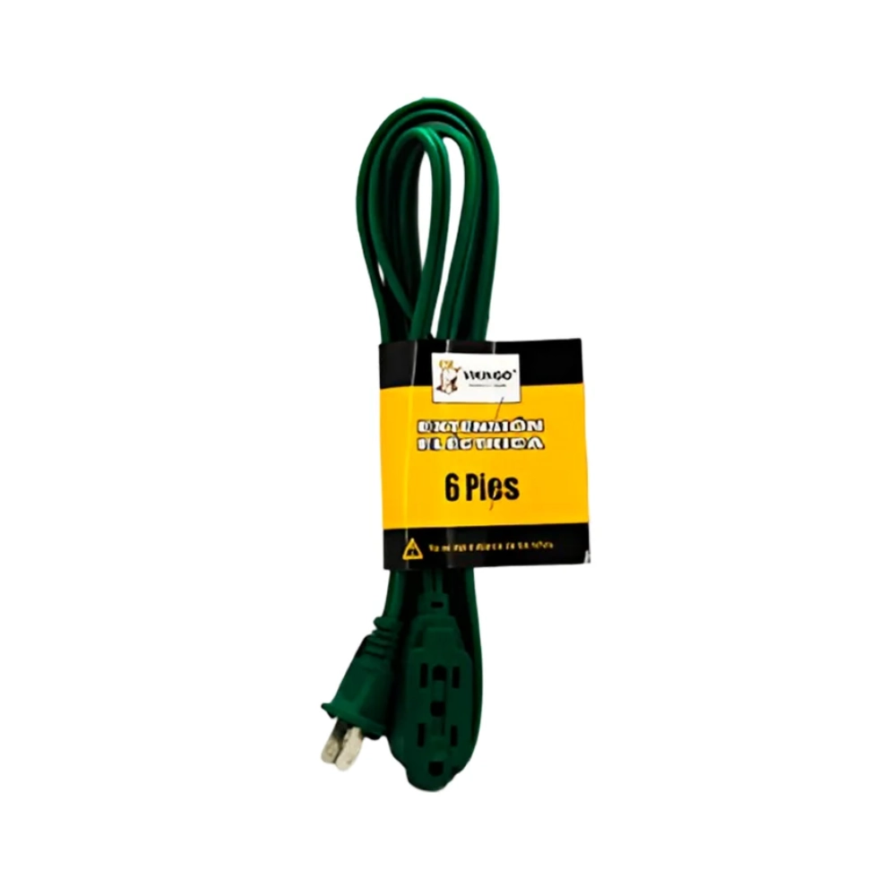 Extension Electrica 6’/2M Verde Vikingo Hecb-6