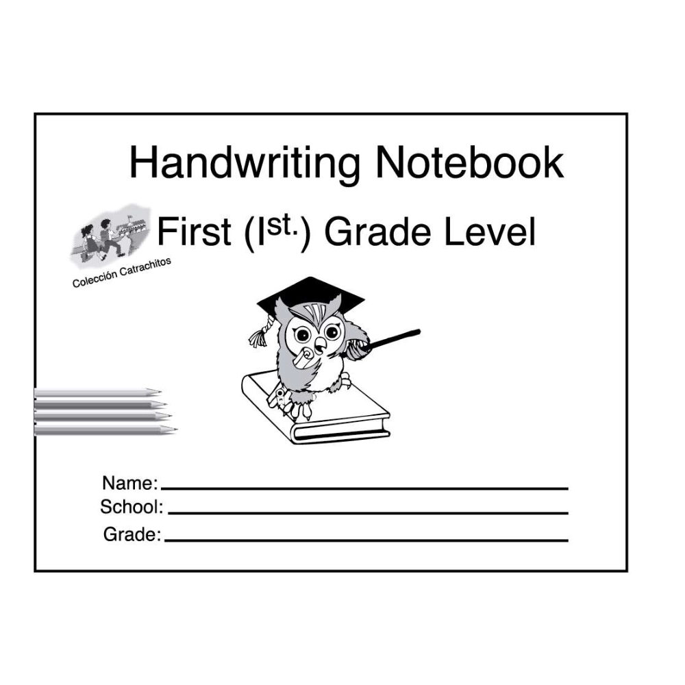 Catrachitos Handwriting Notebook 1St Grade
