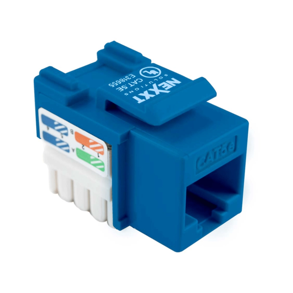 Modulo Jack Rj45 Cat5 Nexxt Azul