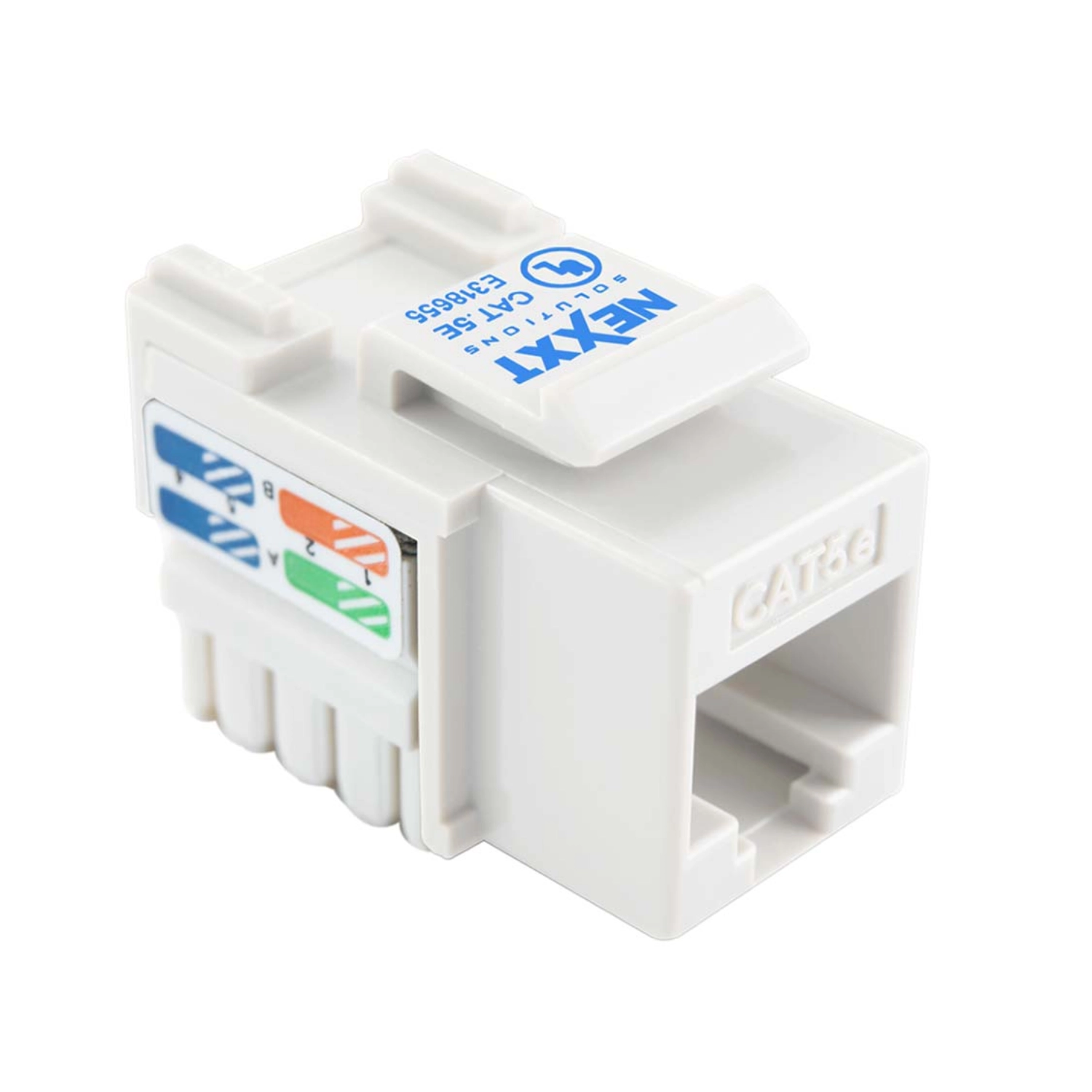 Modulo Jack Rj45 Cat5 Nexxt Blanco